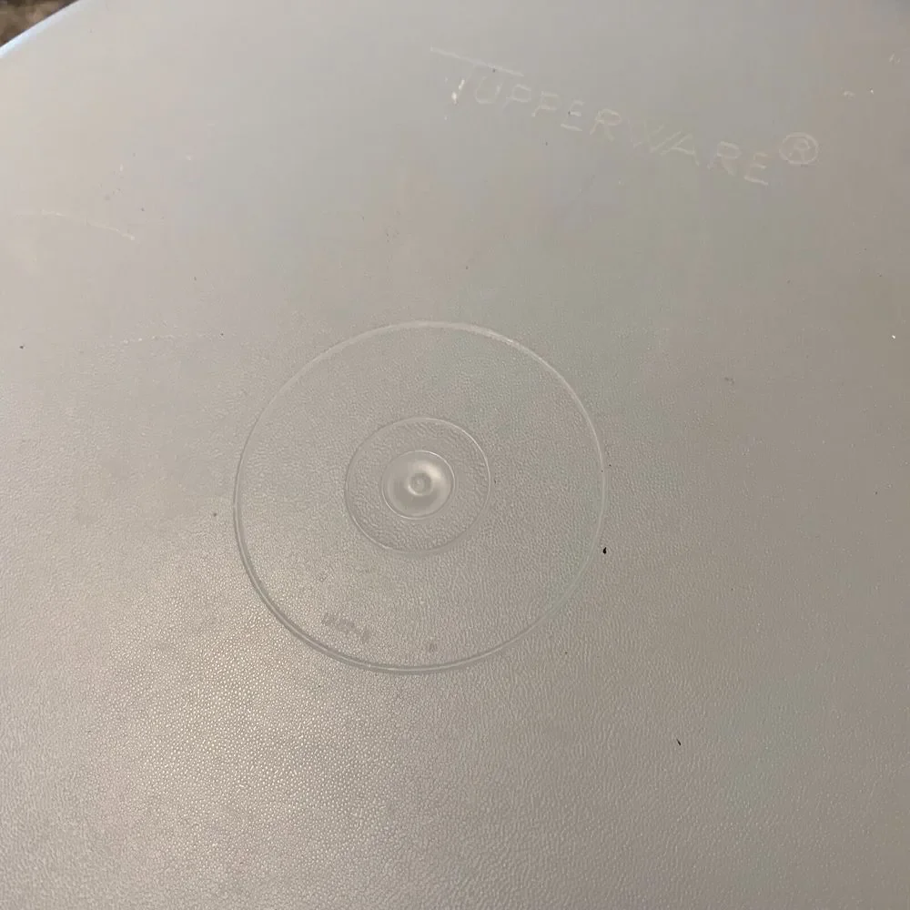 Tupperware Clear Cake Cover Top Only No Base or Handle 13.5